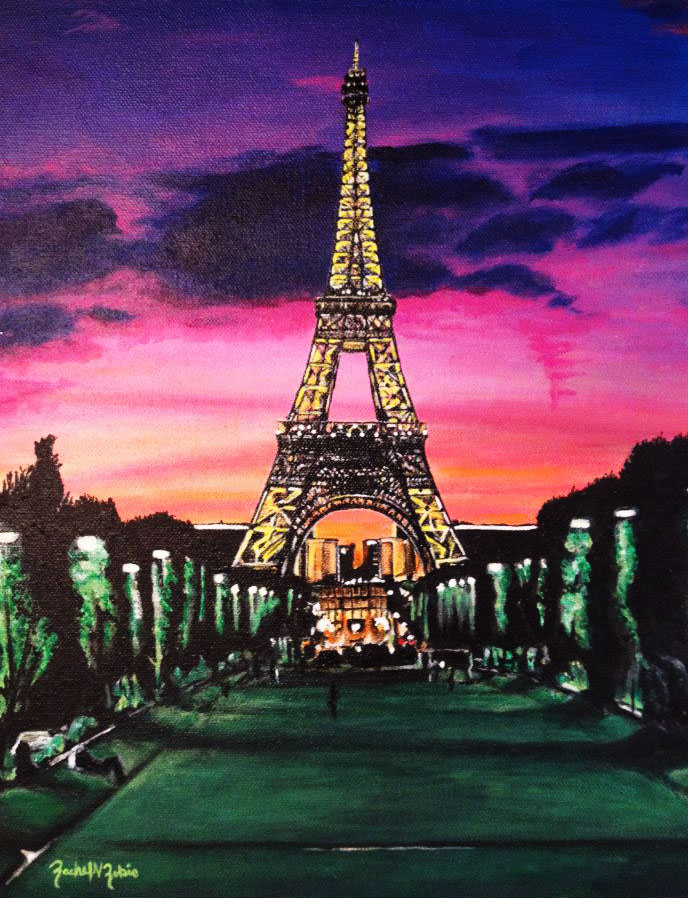 Eiffel Tower by Rachel Robic